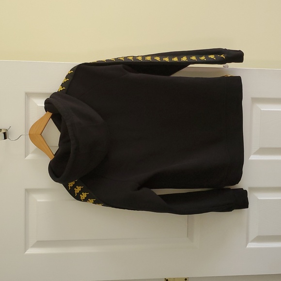 Kappa Hoodie Sweatshirt in black Size Small - Picture 4 of 8